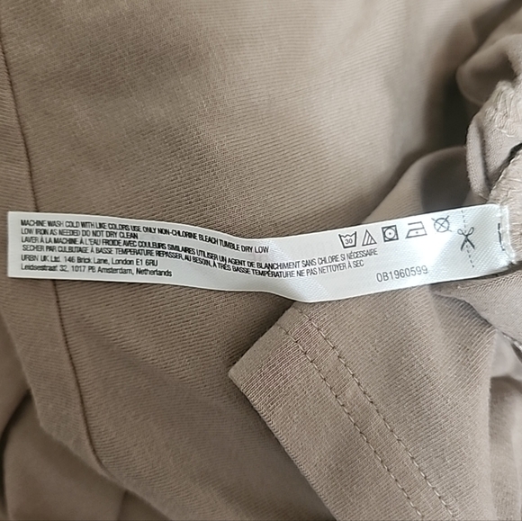 Free People FP Movement Women's Hot Shot Tee Romper Tan Jumpsuit Mocha Latte - Picture 12 of 16